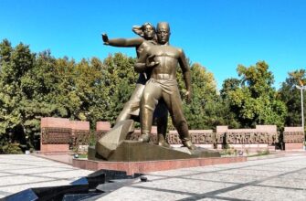 Монумент «Мужество» в Ташкенте — олицетворение стойкости и единства
